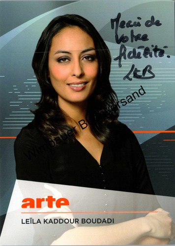 Original autogramm leila - autogramm,