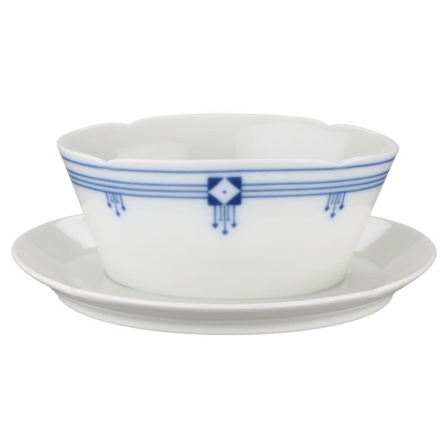 Sauciere mit teller einteilig - sauciere,