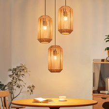 E27 pendelleuchte boho retro - pendelleuchte,