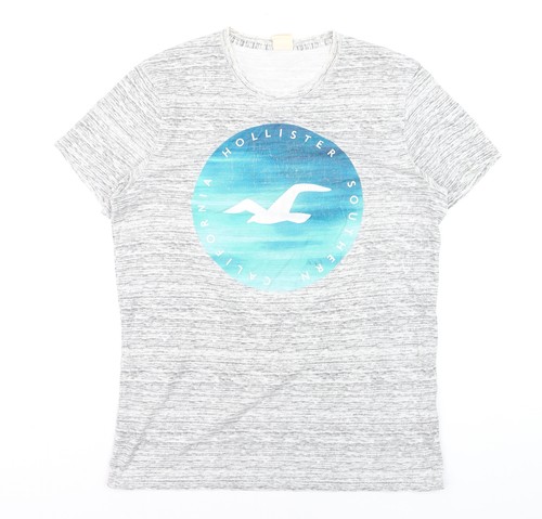 Hollister herren shirt - hollister, grau