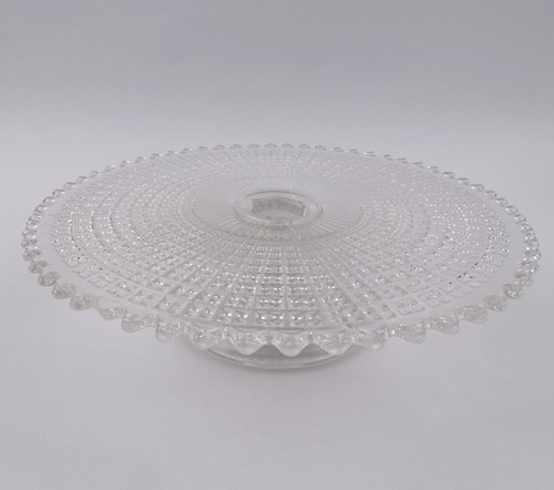Vintage tortenplatte mit fuss - vintage,