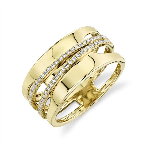 14k gelbgold diamant - 14k,