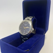 Tissot 1853 PR100 T101410A Armbanduhr mit Blauem Zifferblatt Silber LÄUFT