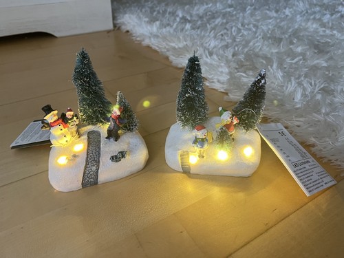 Beleuchtete led weihnachtsdorf - beleuchtete,