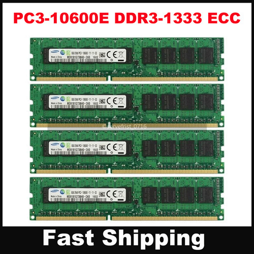 Ddr3 1333 ecc 32gb - ecc, 32gb/4x8gb