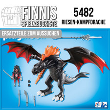 Playmobil 5482 Riesen Kampf Drache Ersatzteile zum Aussuchen Burg Knights Dragon