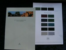 Mercedes G-Klasse 290 GD Turbodiesel Prospekt 8.1997 dazu die Farbkarte !!