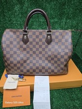 Louis Vuitton Tasche Speedy 35 Damier Ebene 2018 ORIGINAL mit Original 