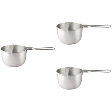  3 Pieces Kochtopfe Saucentopf Induktionskochgeschirr Eintopftopf