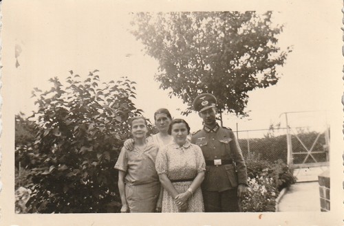 Vintage foto soldat - vintage,