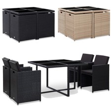 5-tlg. Garten Essgruppe mit