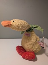 Sigikid Frottee Ente, Gans, gelb, 20cm