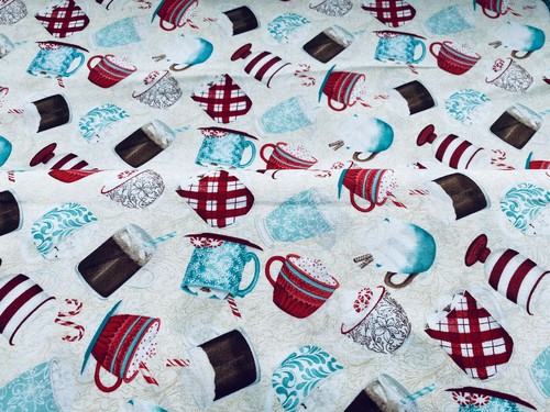 Cuppa cocoa patchwork - cocoa, **