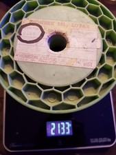 Kupfer Lackdraht auf Spule, Gewicht ca. 2 kg 0,10 mm NOS