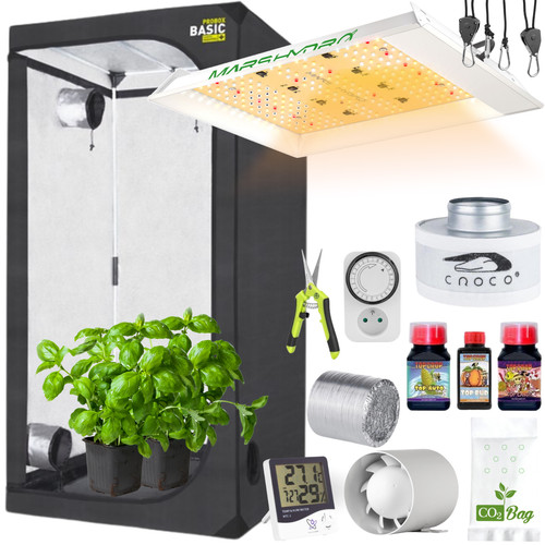 Growbox komplettset led - growbox, 60x60