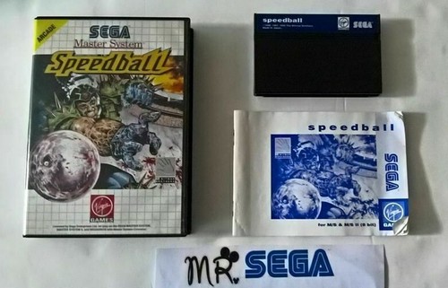 Speedball für sega - speedball, master