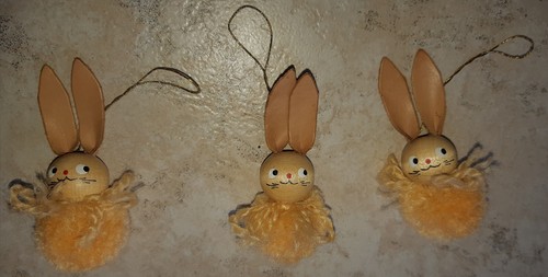 Ostern hasen stk ddr deko - stk,