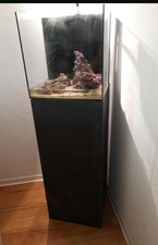 Meerwasser Aquarium mit Unterschrank, Meerwasseraquarium komplett, Aquarium
