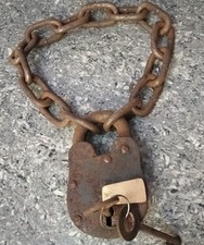 Antik Stil Vorhängeschloss 4