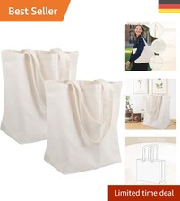 Kreative Jutebeutel im 2er