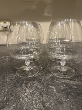 Vintage 6 Spiegelau Kristallglas Cognacglas Whiskyglas Glas Handmade 60-70er