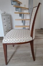 6 Esszimmerstühle Nussbaum antik von Selva im sehr guten Zustand