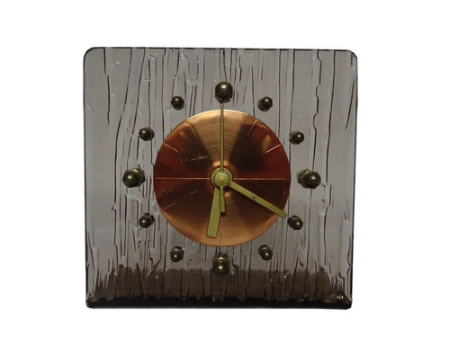 Design tisch uhr acryl metall - design,