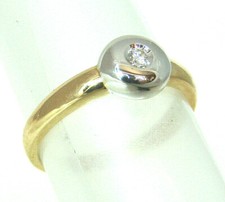 Brillant Ring Solitär  0,05