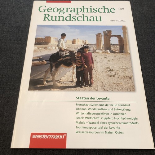 Geographische rundschau 2002 - geographische,