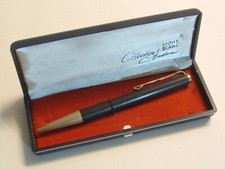  Montblanc Ballpix Clipmechanik Hebel Kugelschreiber schwarz/gold