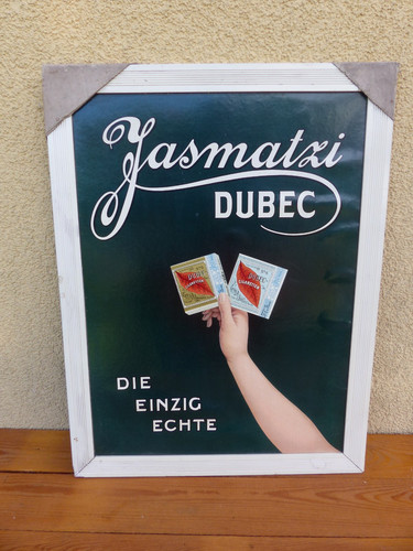 Uraltes plakat jasmatzi - uraltes,