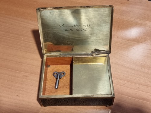 Antike spieluhr zigarettendose - antike,
