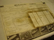 GRAUPNER Modellblau Bauplan CARINA