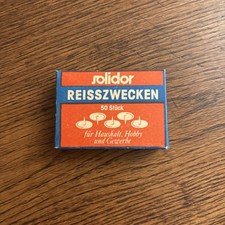 DDR SOLIDOR Reisszwecken VEB