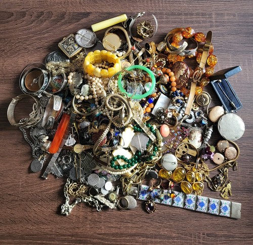 Konvolut antik schmuck - konvolut,