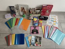 Schulsachen Sammlung Konvolut Schulzeug Schulutensilien Schule Schulbedarf