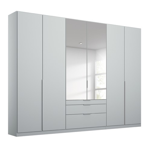 Drehtürenschrank seidengrau - -,