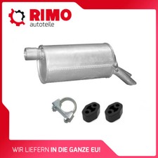 VW Sharan 2.8 150kW (2000-2010) Endschalldämpfer Mit Montagesatz Auspuff