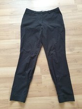 H&M Damen Stoffhose 38 Schwarz
