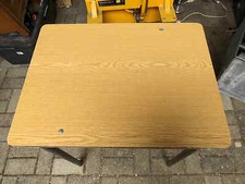 SCHULBANK SITZBANK SCHREIBTISCH ALT VII