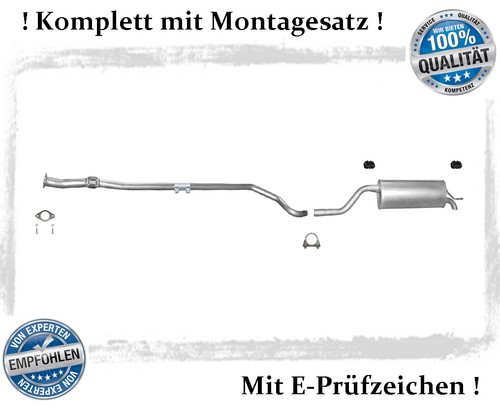 Auspuffanlage für fiat grande - fiat,