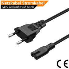 Stromkabel C7 Netzkabel Euro