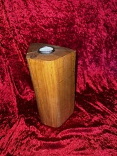 Eichenstamm-Teelichthalter