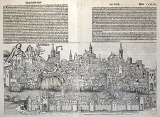 Basel Original Holzschnitt