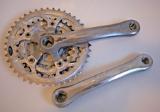 SUGINO Impel CSIII 175mm 42 32 22 Kurbelgarnitur Kurbel Crank Set RETRO