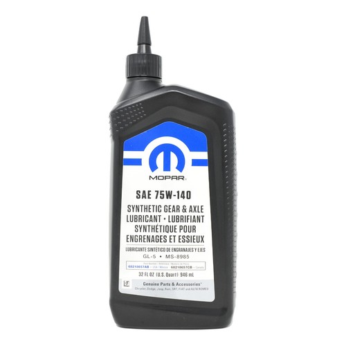 Mopar achs und getriebeöl - mopar, achs-