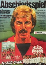 Spielplakat - Abschiedsspiel