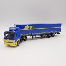Herpa 1:87 Mercedes Benz SK Koffer Sattelzug Alga Nutzfahrzeuge Werbemodell OVP