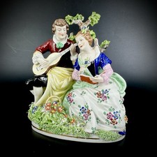 Scheibe alsbach porzellanfigur - scheibe,