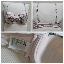 H&M Bikini Oberteil rose 75C